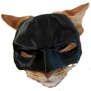 Bat-Cat 3D Printed Cat Mask - Unleash Your Inner Feline Vigilante!