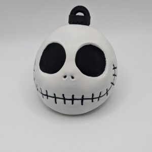 Spooky 3D Printed Skeleton Ornament for Halloween or Christmas Decor - Image 2