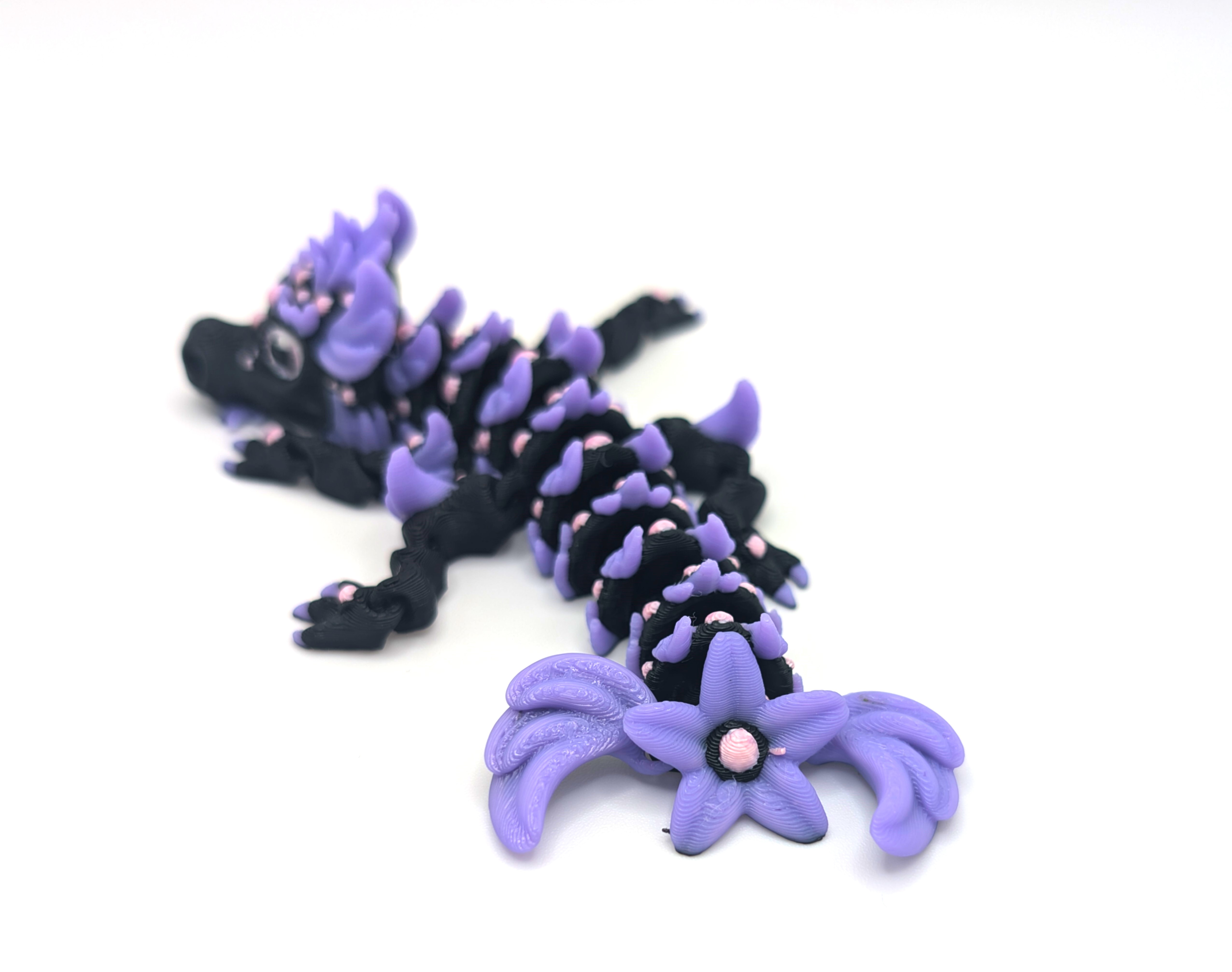 3D Jeweled Yuari Dragon - Highly Detailed and Fidget-Friendly - Image 9