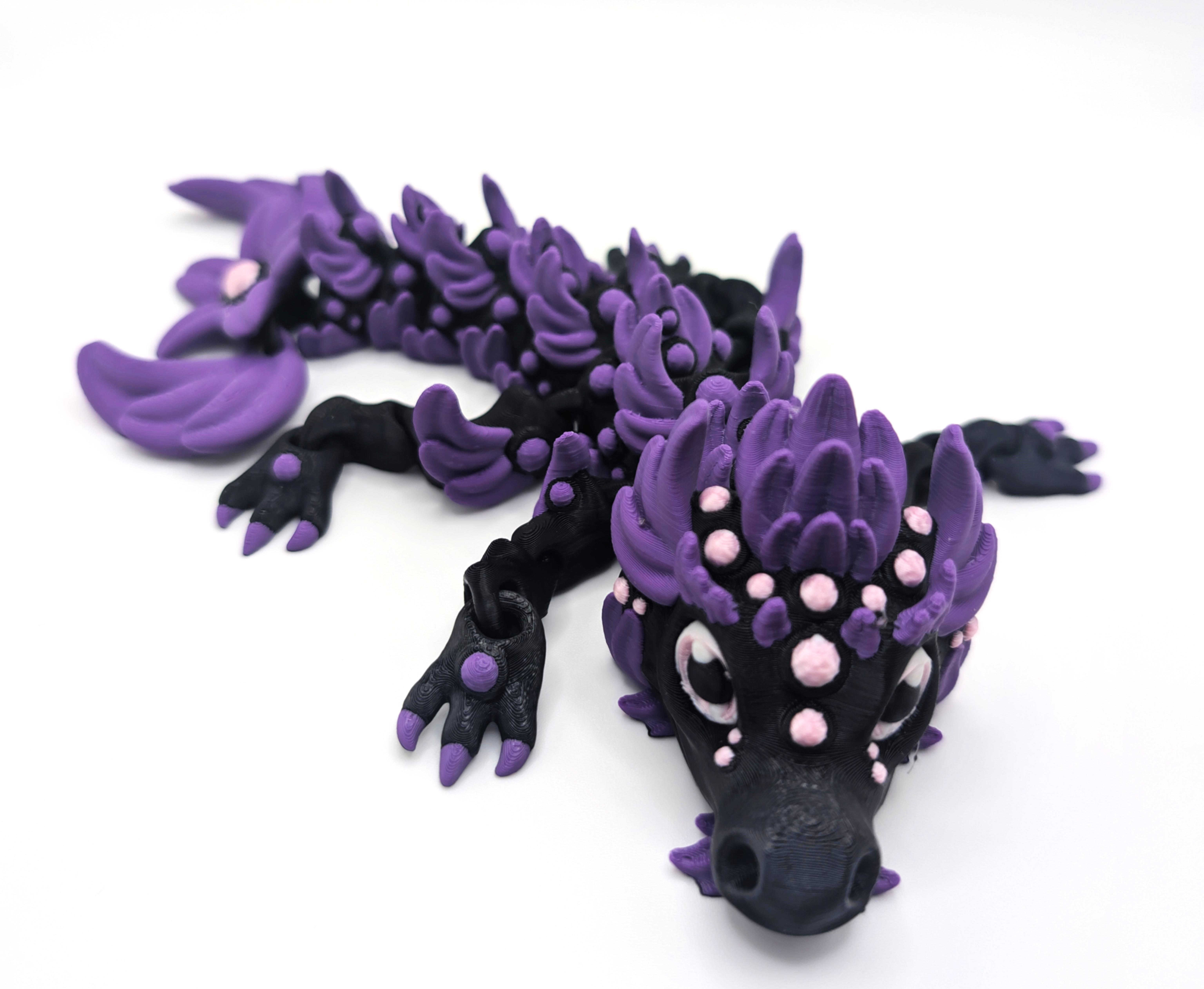 3D Jeweled Yuari Dragon - Highly Detailed and Fidget-Friendly - Image 2