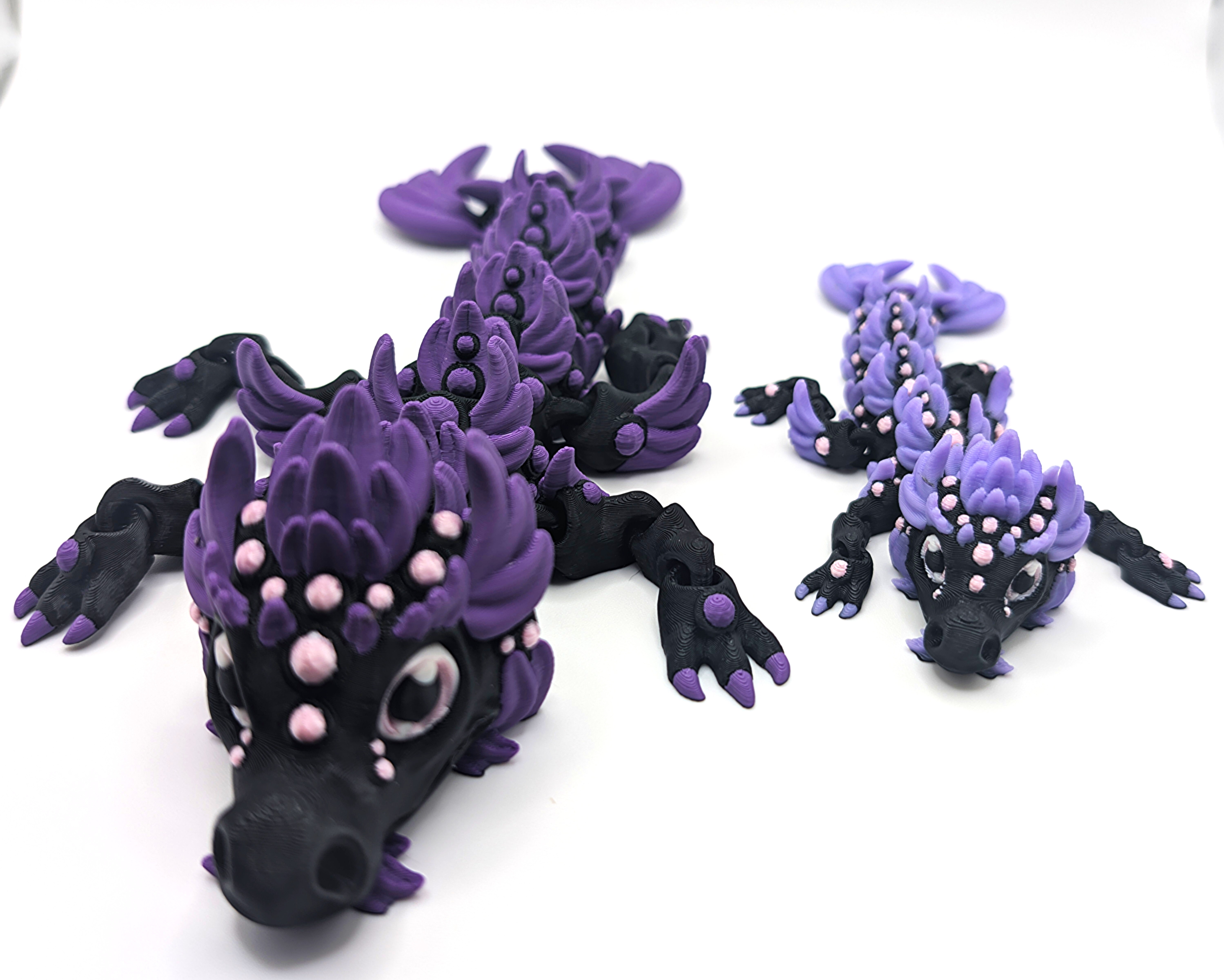3D Jeweled Yuari Dragon - Highly Detailed and Fidget-Friendly - Image 6