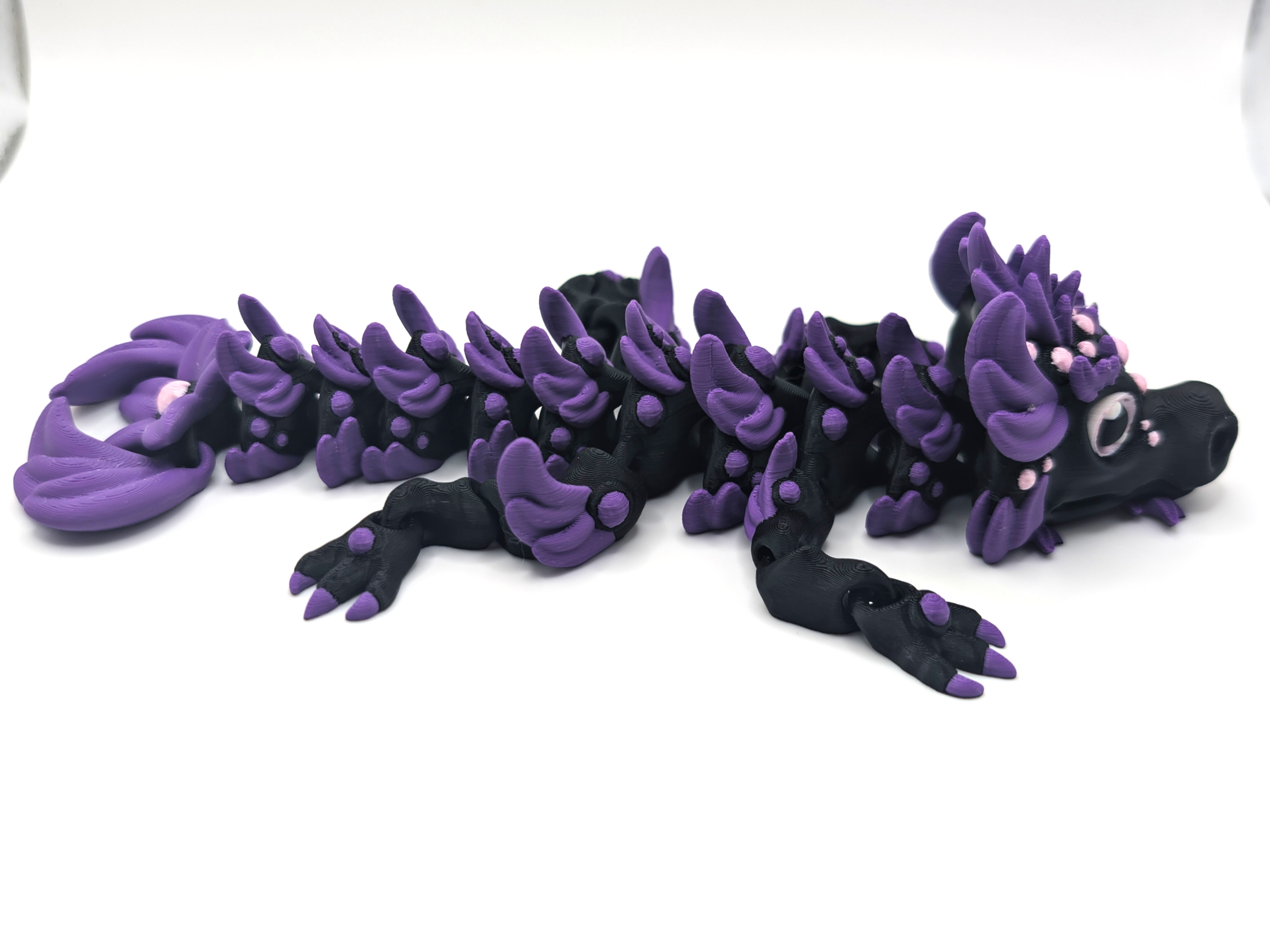 3D Jeweled Yuari Dragon - Highly Detailed and Fidget-Friendly - Image 4
