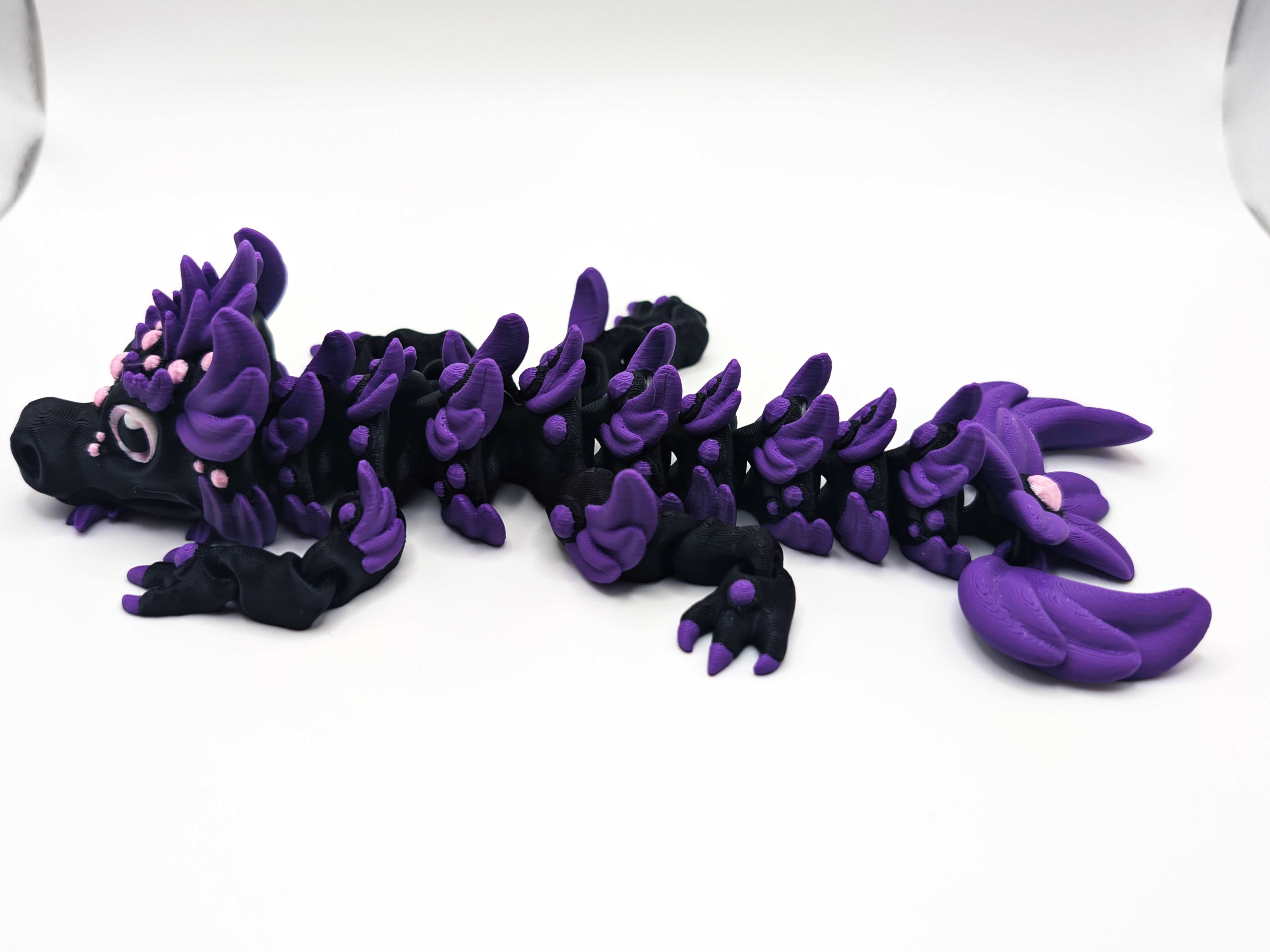 3D Jeweled Yuari Dragon - Highly Detailed and Fidget-Friendly - Image 5