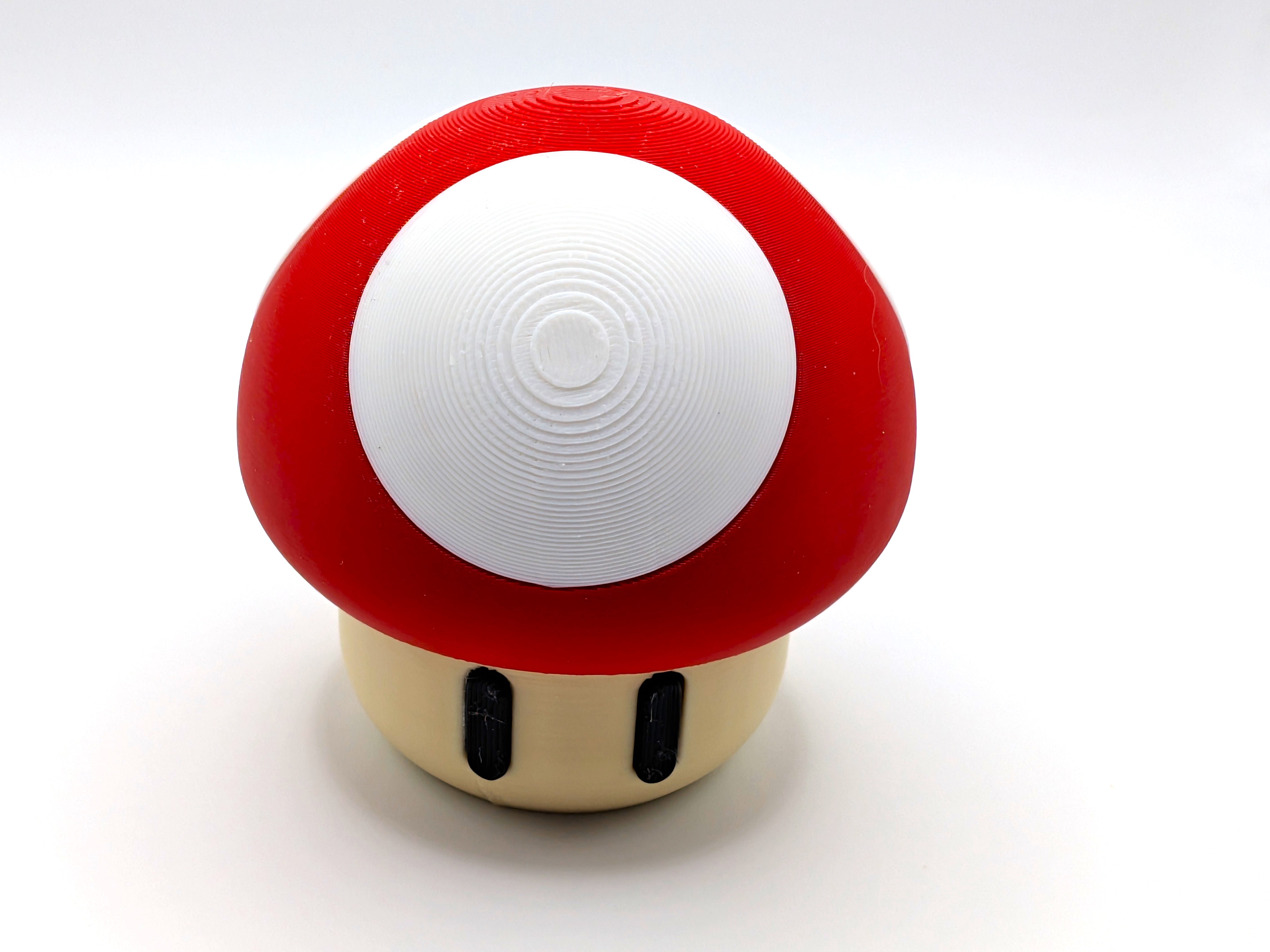 Super Mario Mushroom - Screw Top Containers