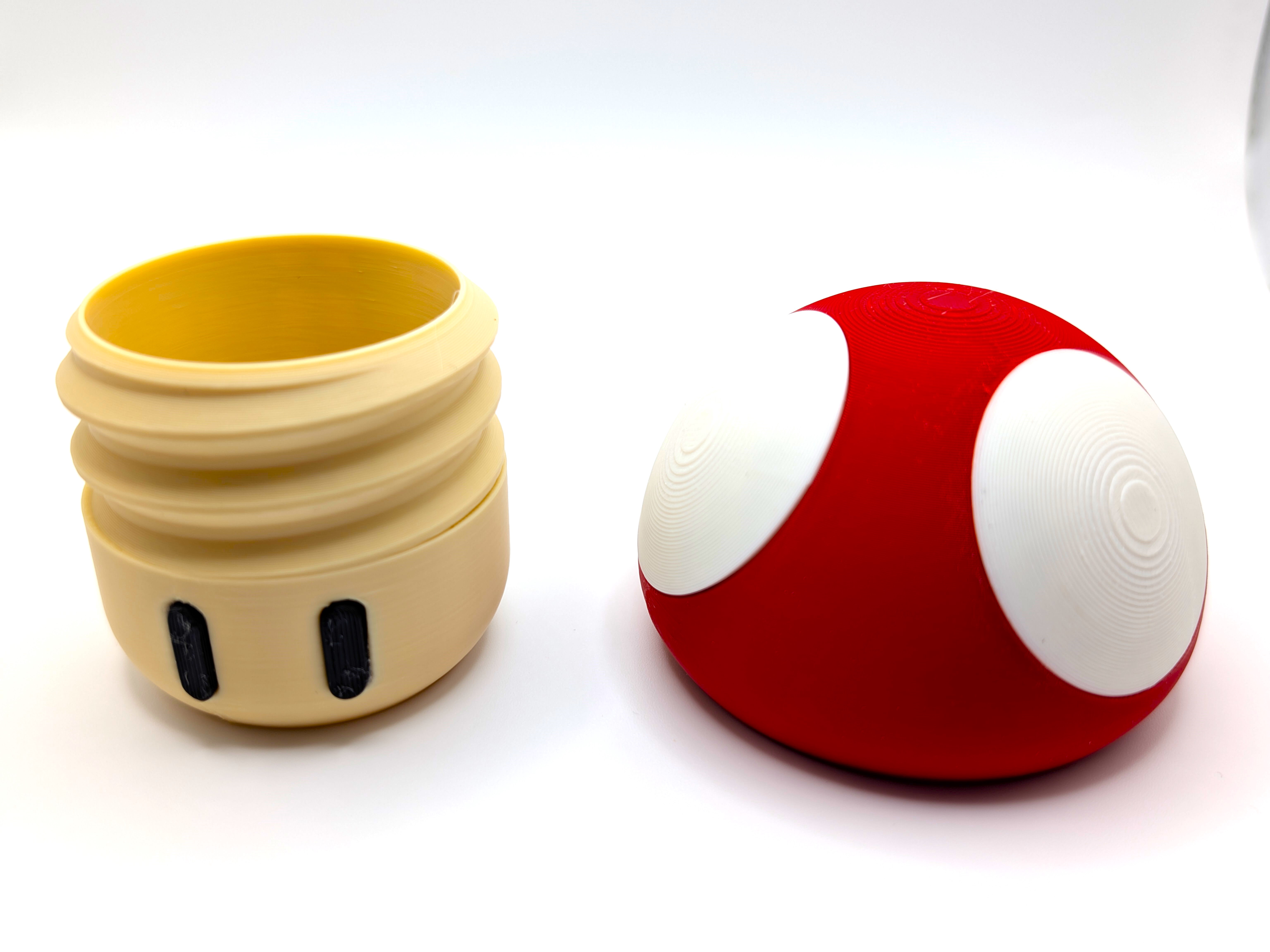 Super Mario Mushroom - Screw Top Containers - Image 6