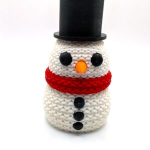 Knitted Snowman