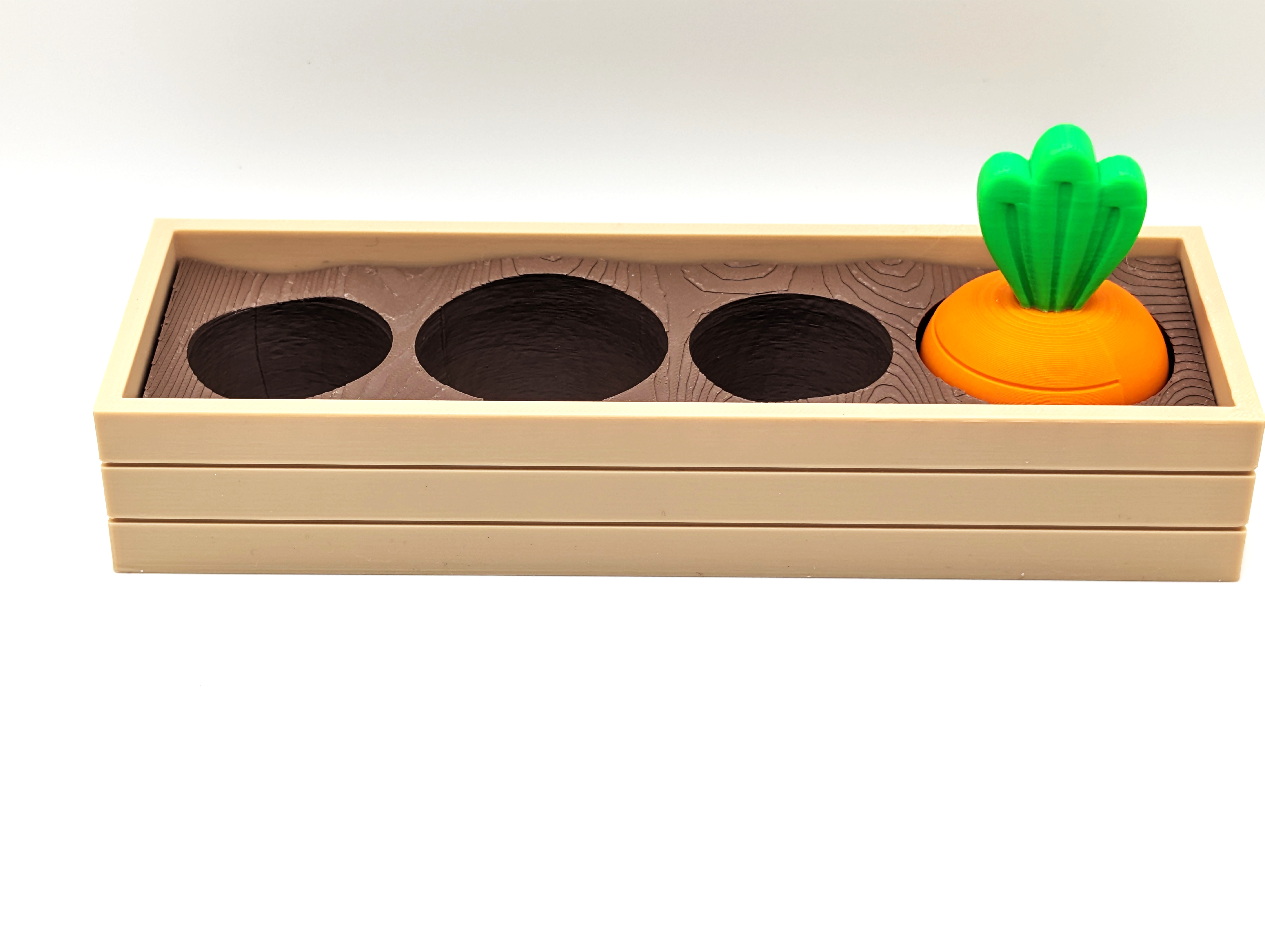 Interactive Carrot Garden – Pull-to-Grow Magic Carrots in a Removable Dirt Planter Box - Image 6