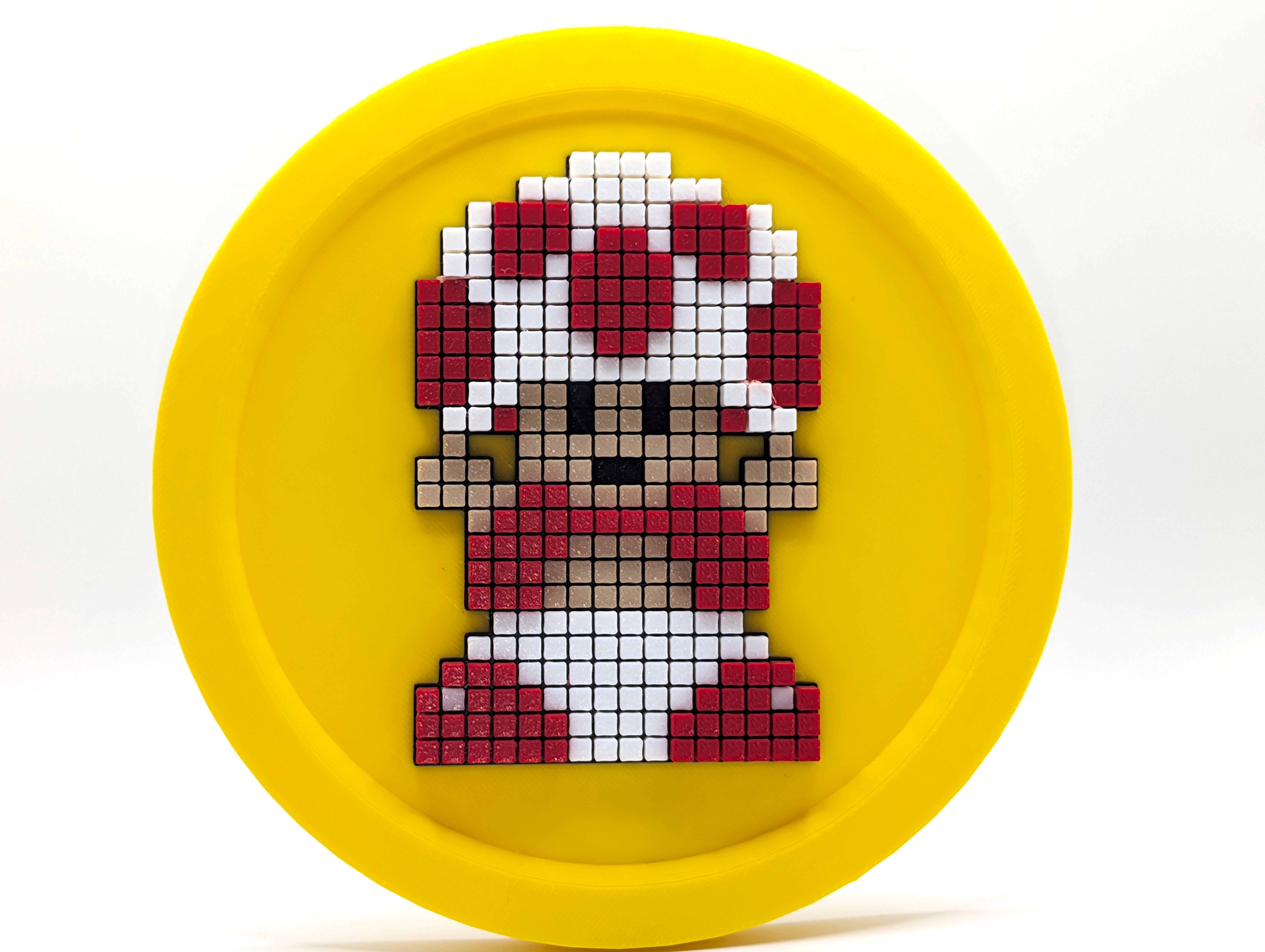 3D Printed 8-Bit Nintendo Characters – Wall Art, Desk Display, Optional Stand & Background - Image 6