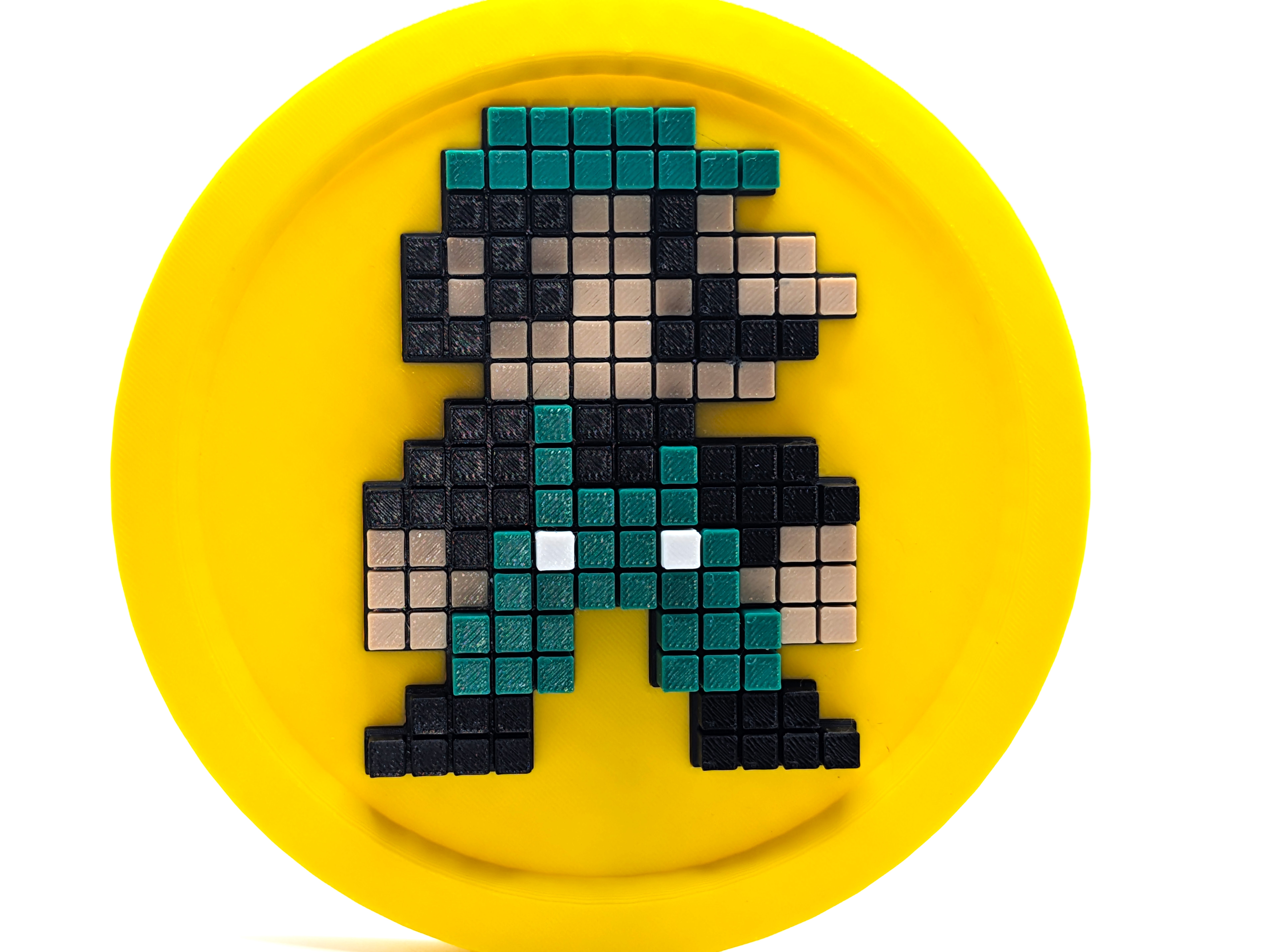 3D Printed 8-Bit Nintendo Characters – Wall Art, Desk Display, Optional Stand & Background - Image 5