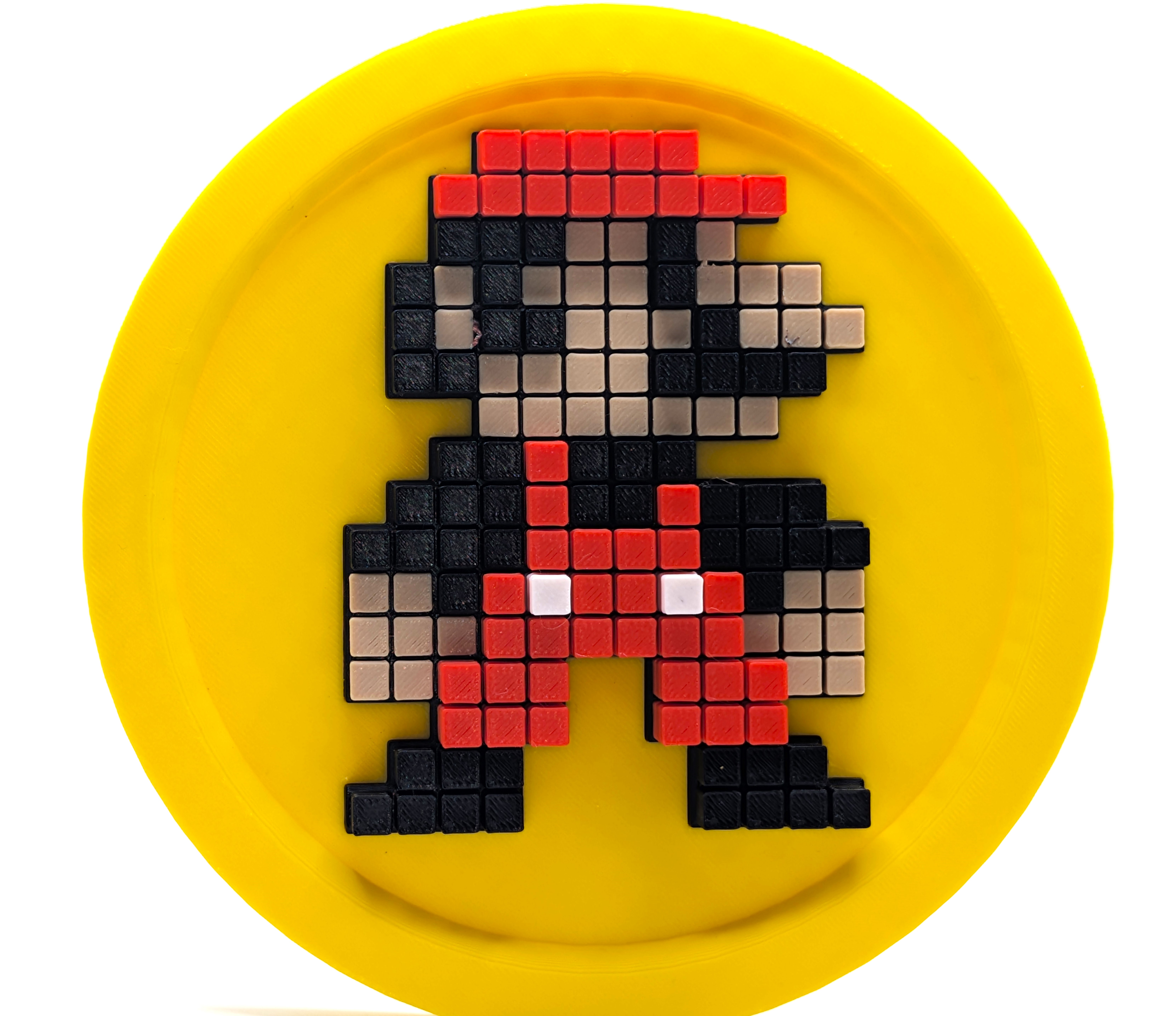 3D Printed 8-Bit Nintendo Characters – Wall Art, Desk Display, Optional Stand & Background - Image 4