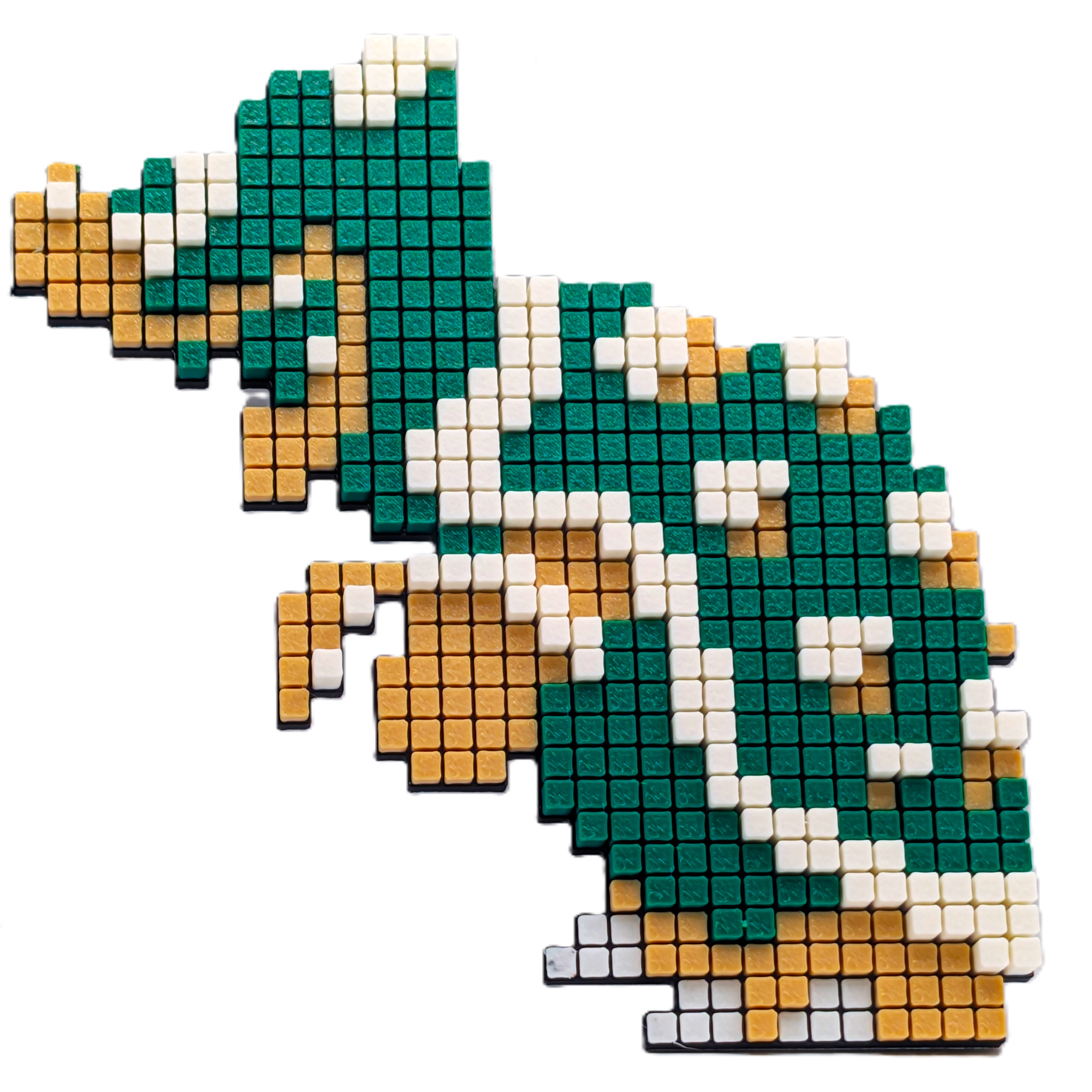 3D Printed 8-Bit Nintendo Characters – Wall Art, Desk Display, Optional Stand & Background - Image 2